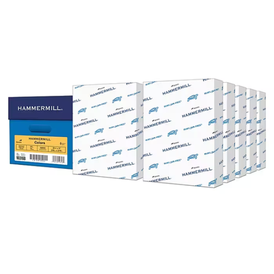 Picture of 8.5x11 20# GOLDENROD HAMMERMILL OPAQUE COLORS SMOOTH WRITING 5000/CTN V-103168